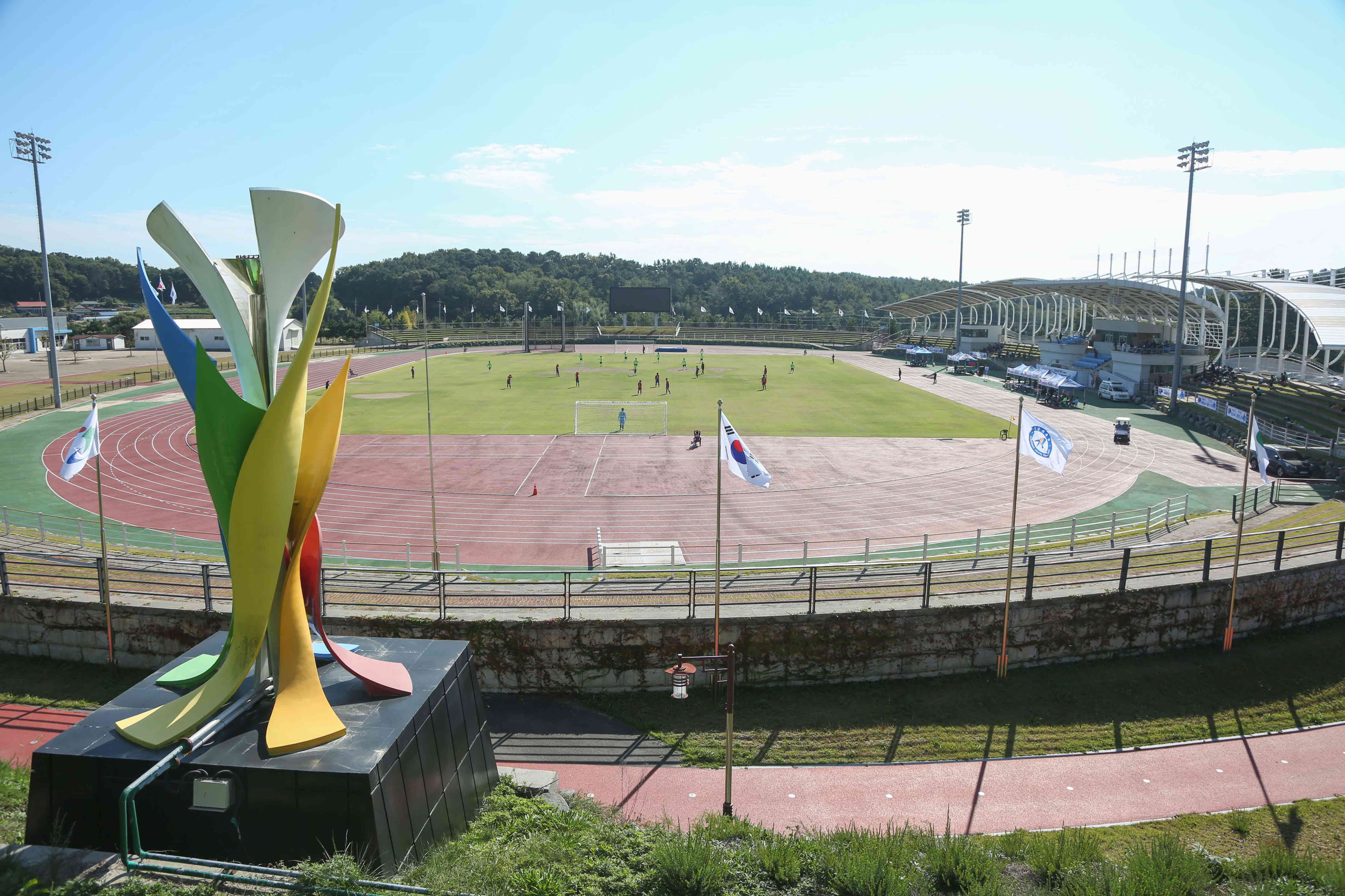 제16회 한산소곡주배 축구대회 폐막3